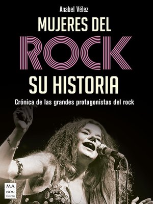 cover image of Mujeres del rock. Su historia